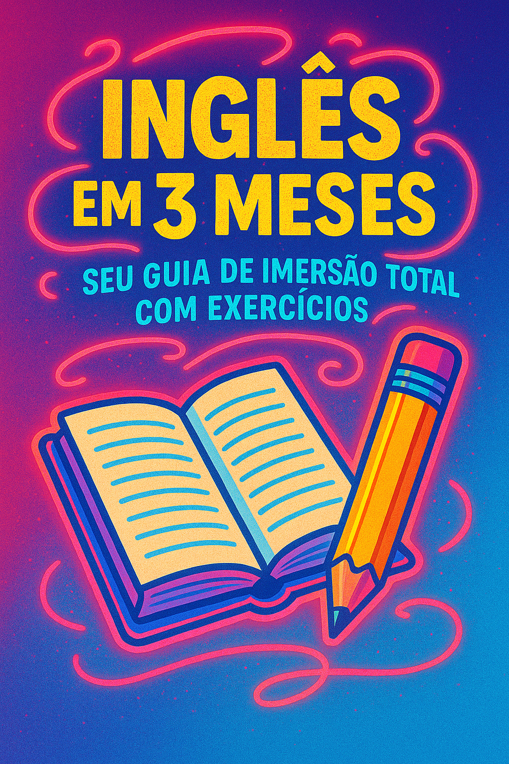 Domine o Inglês em 90 Dias: Guia Prático de Imersão Total
