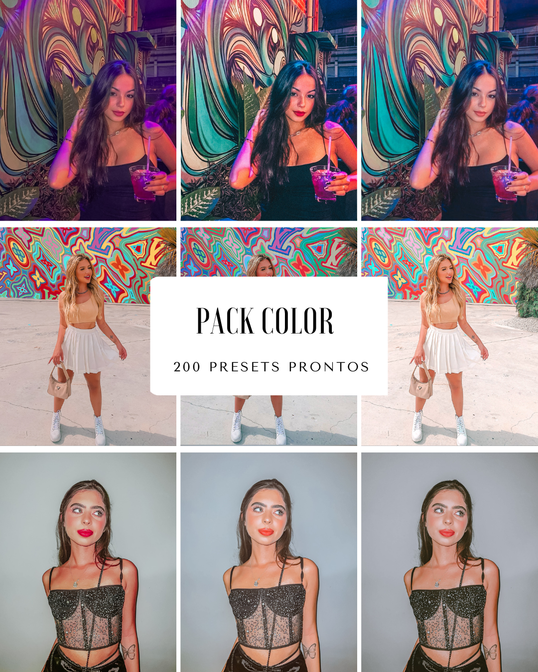Custom Color Presets Pack Colors | presets lightroom