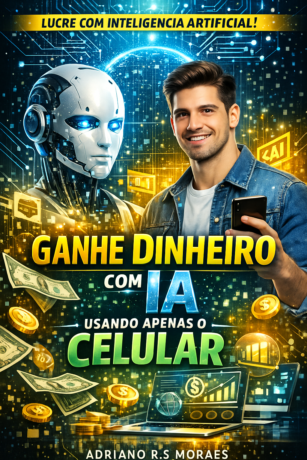 Ganhe Dinheiro com IA Usando Apenas o Celular | Hotmart