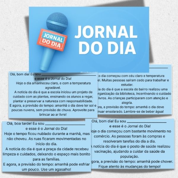 Recurso Pedagógico – Jornal do Dia - Jennifer Maciel | Hotmart