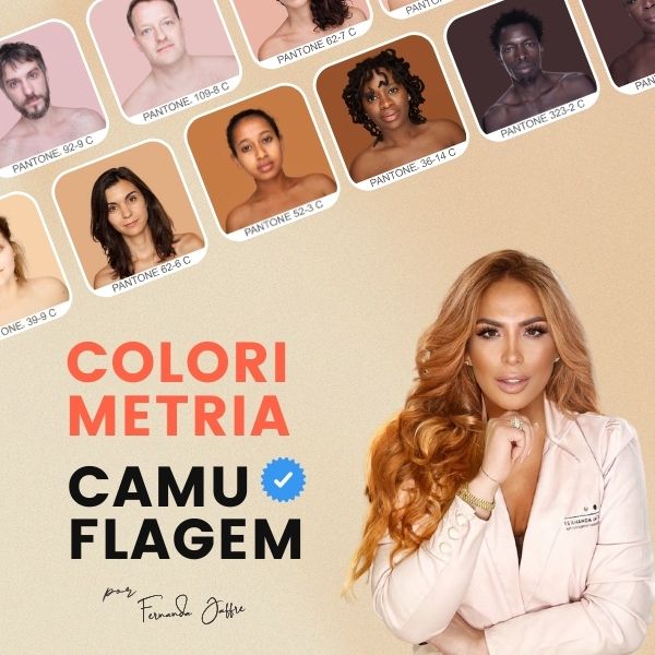 Imagem de capa para o Curso online Curso De Colorimetria Para Camuflagem | Tatuagem estética