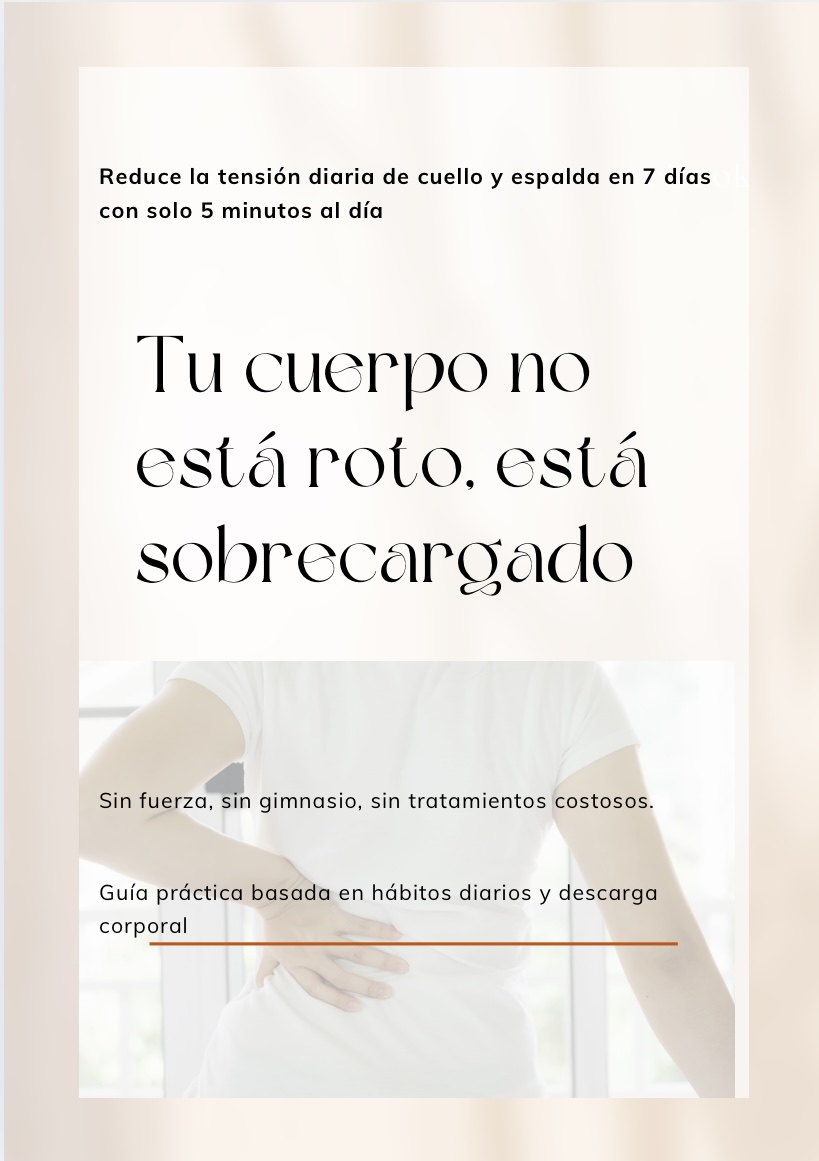 Guía completa para aliviar el dolor de espalda y cuello | Hotmart