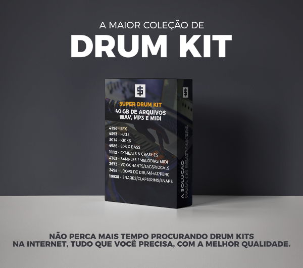SUPER DRUM KIT SAMPLE PACK PRODUÇÃO MUSICAL Roseli Marques Nunes