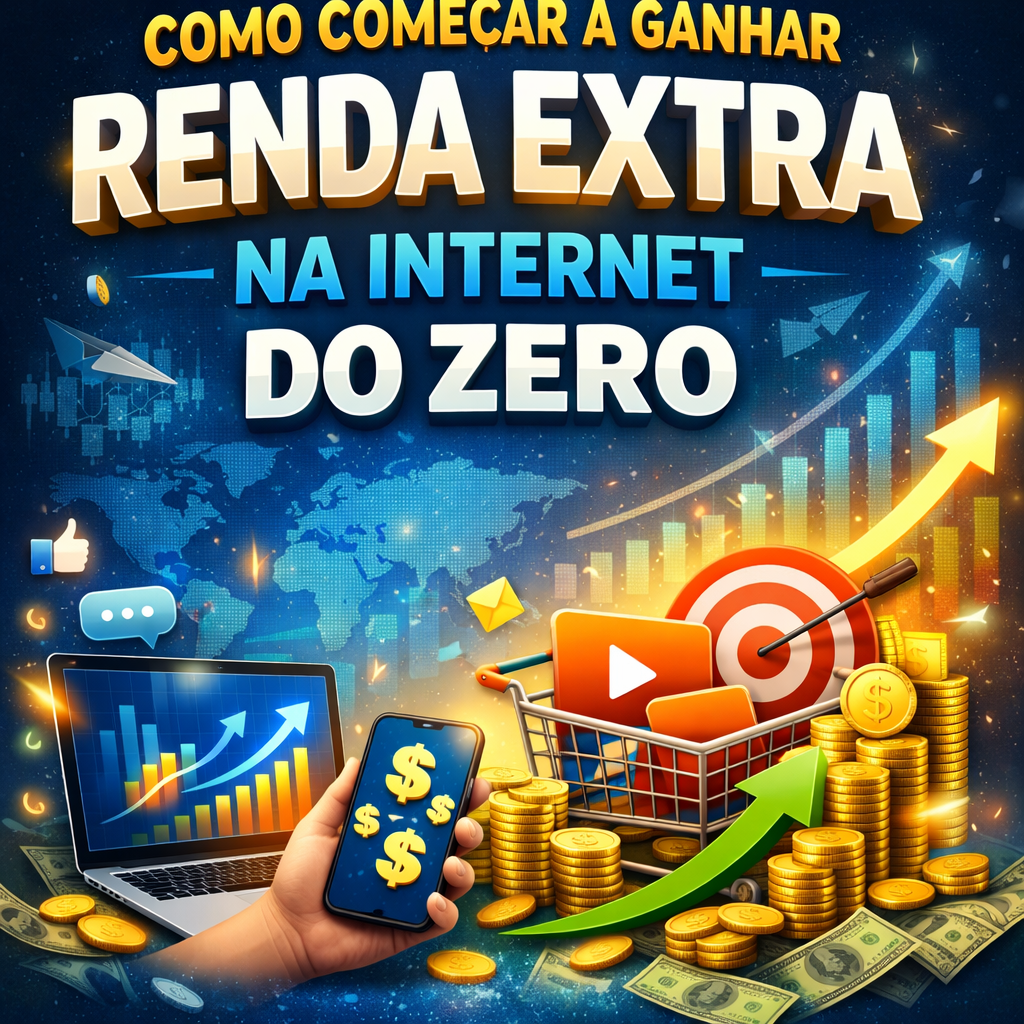 🔥 Do Zero ao Primeiro Dinheiro Online: Como Criar Sua Renda Extra ...