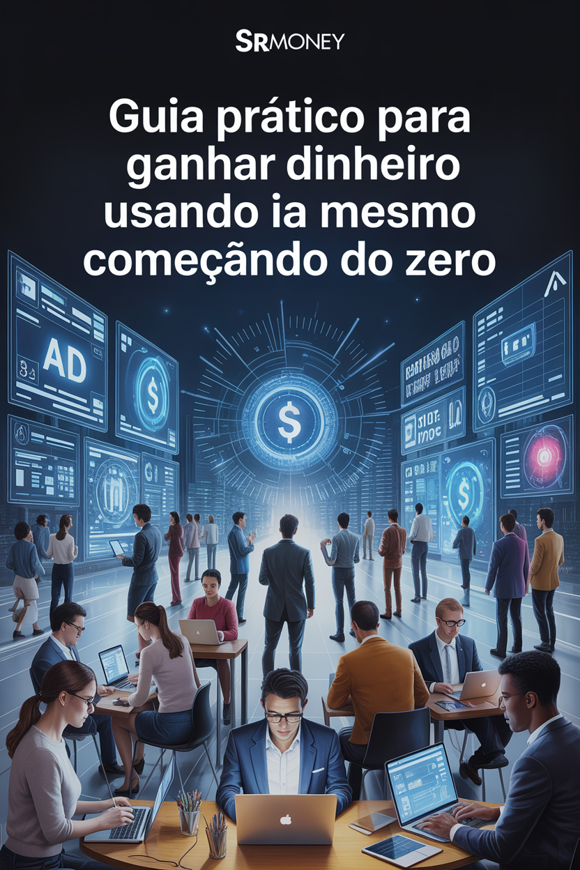 Guia Prático para Ganhar Dinheiro com IA (Mesmo Começando do Zero)