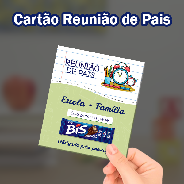 Cartão para Reunião de Pais - José Aldo | Hotmart