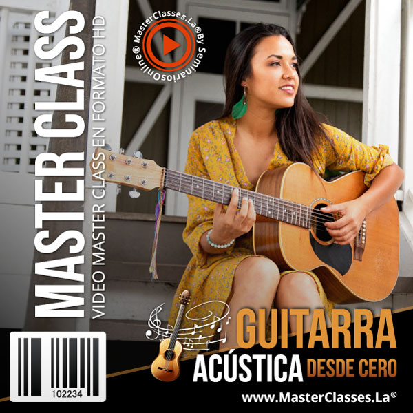 Imagen de portada para Curso online Guitarra Acústica desde Cero