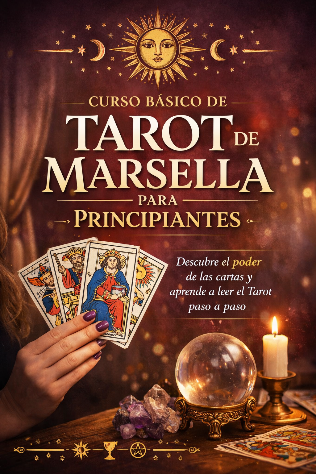 Tarot de Marsella Desde Cero. " Curso básico paso a paso para princ...