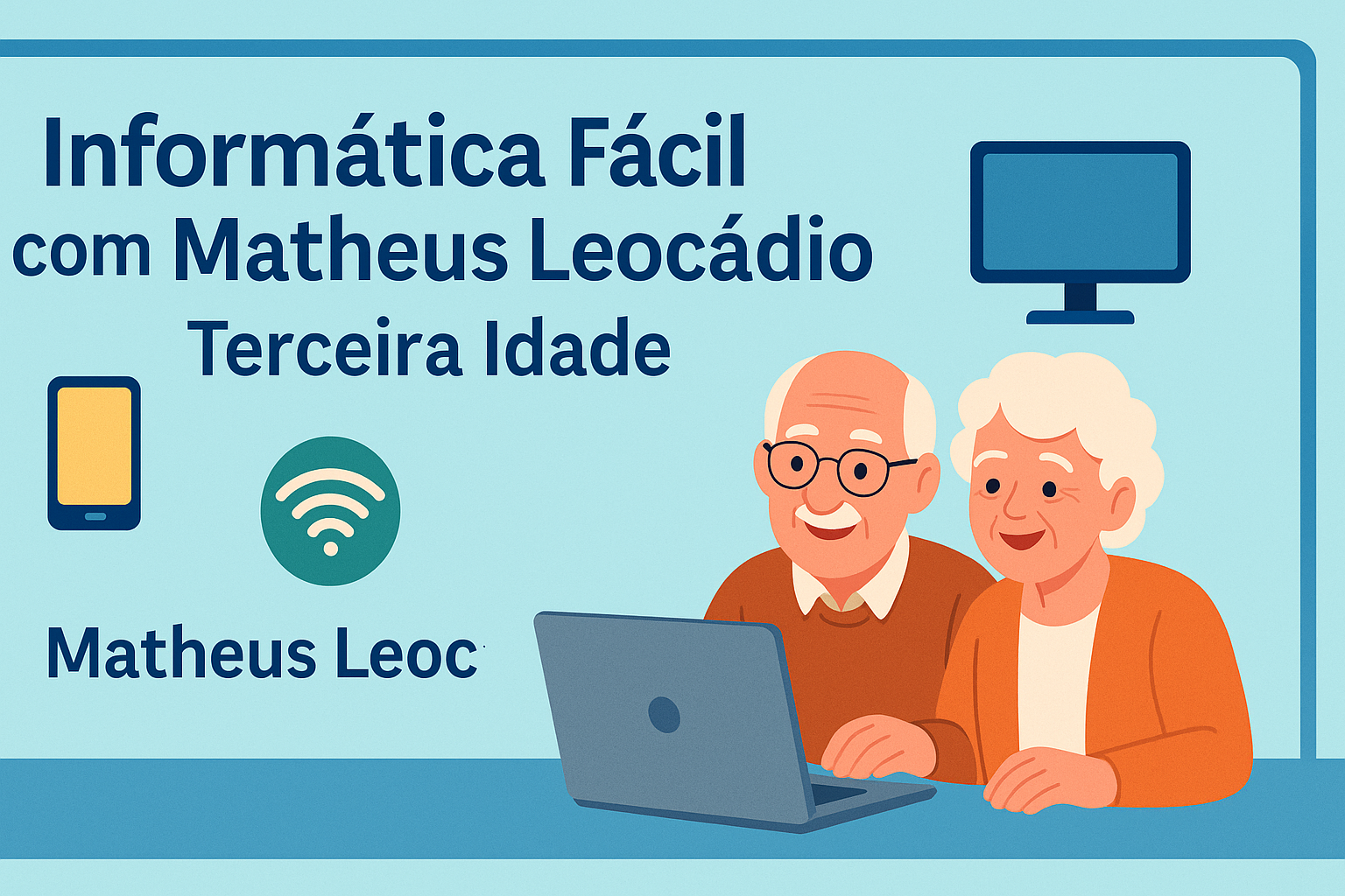 Curso de Informática para Terceira Idade – com Matheus Leocádio