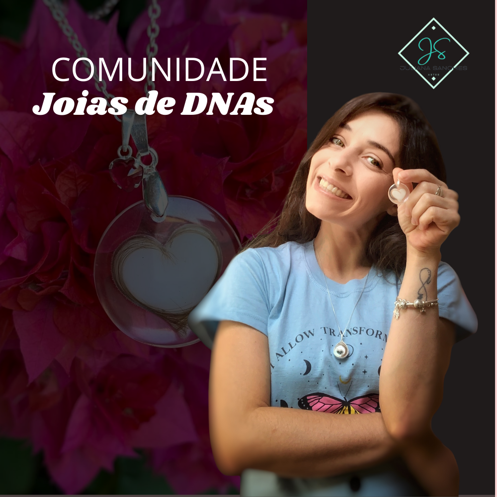 Comunidade Joias de DNAs (leite materno / cabelo / cordão umbilical e outros)