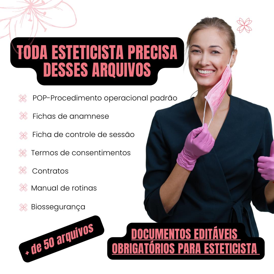 TODA ESTETICISTA PRECISA DESSES ARQUIVOS - Kamila Musuris Barbosa