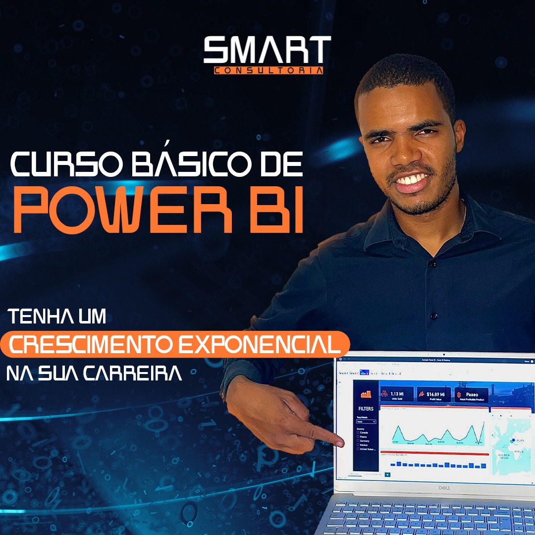 Curso Básico de Power BI: Consiga as melhores vagas de trabalho e tenha um crescimento exponencial em sua carreira.