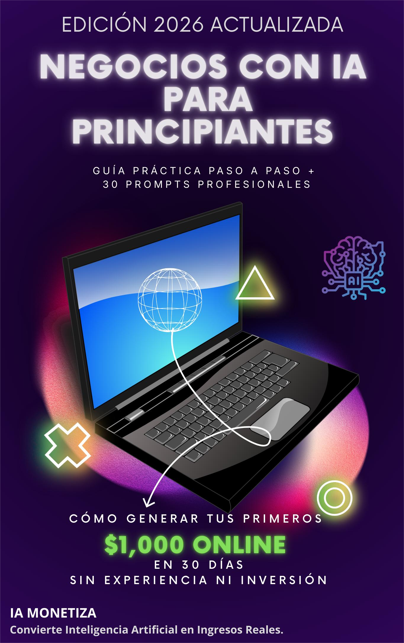 NEGOCIOS CON IA PARA PRINCIPIANTES - Edición 2026 | Hotmart