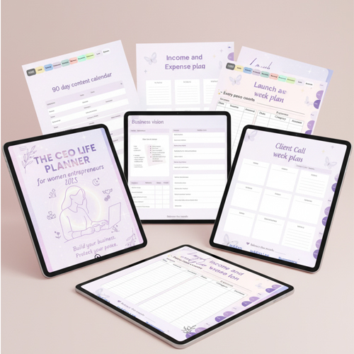 The female CEO life planner