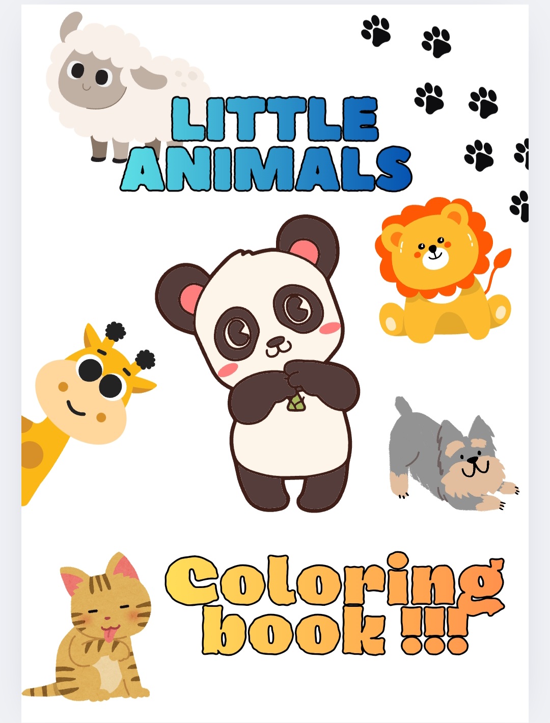 Libro para colorear de animales | Hotmart