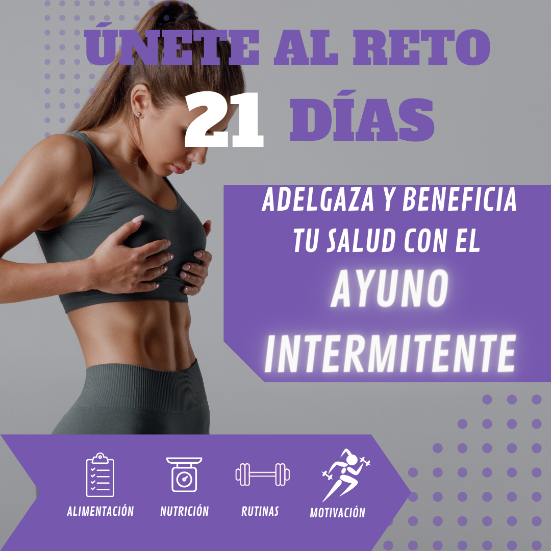 Imagen de portada para Curso online RETO 21 DÍAS CON AYUNO INTERMITENTE 16:8: Adelgaza y mejora tu salud en 21 días