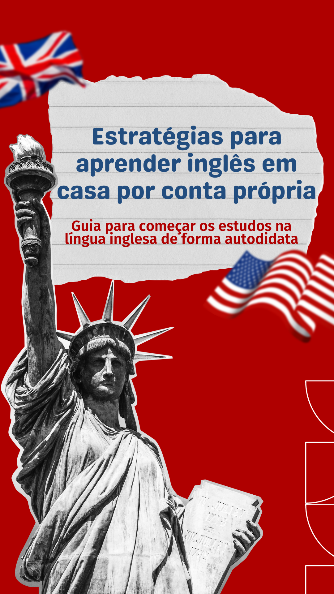 Estratégias para aprender inglês em casa por conta própria