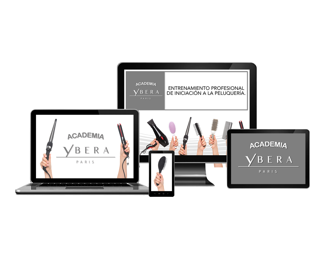 Imagen de portada para Curso online Curso Profesional de Iniciación a la Peluqueria
