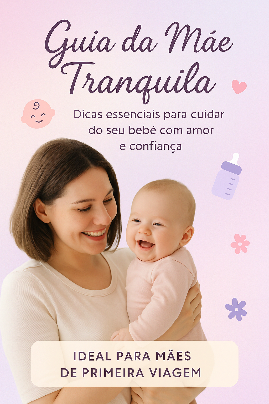 Guia da mãe tranquila: Dicas essenciais para cuidar do seu bebê com...