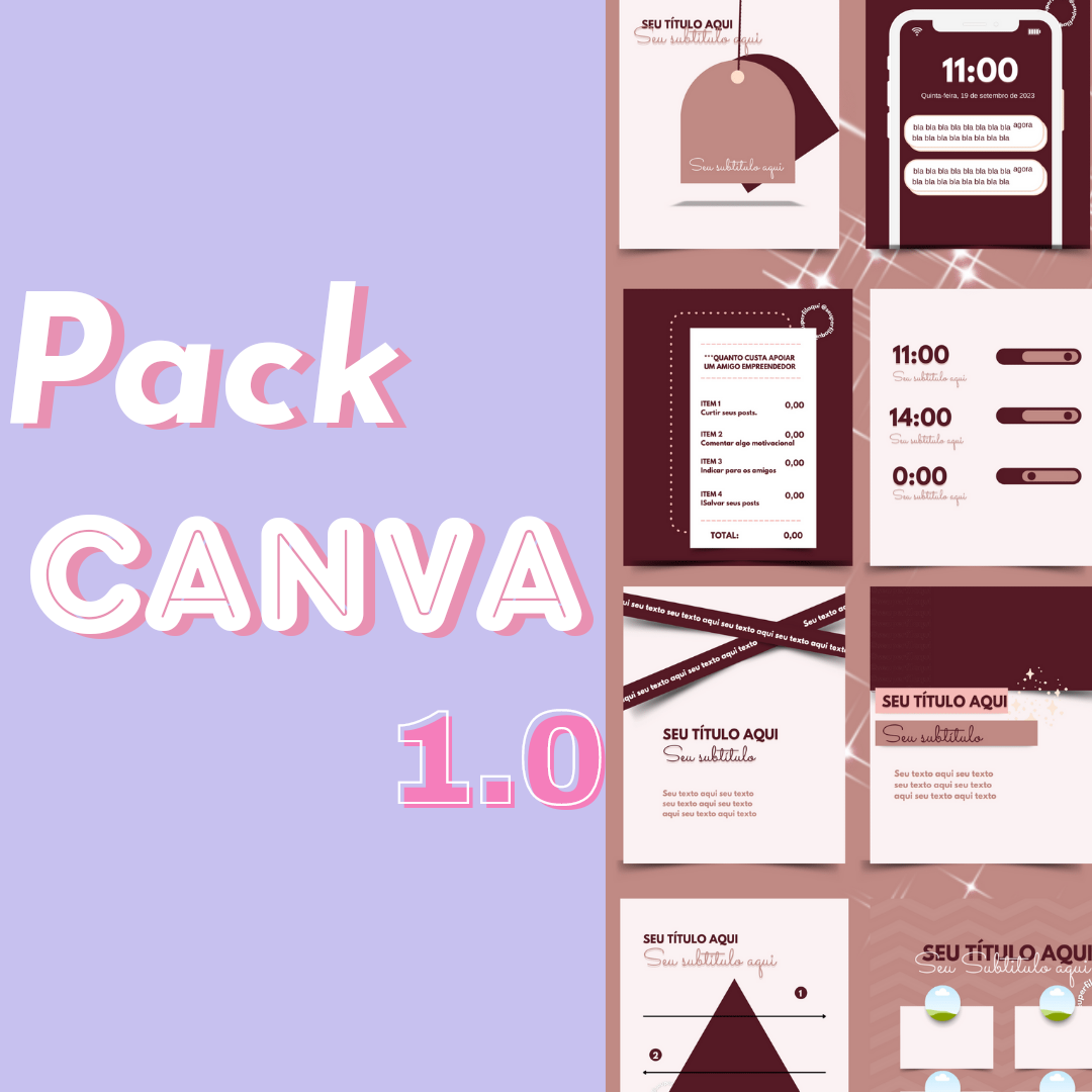 Canva Pack 1.0 da Ba