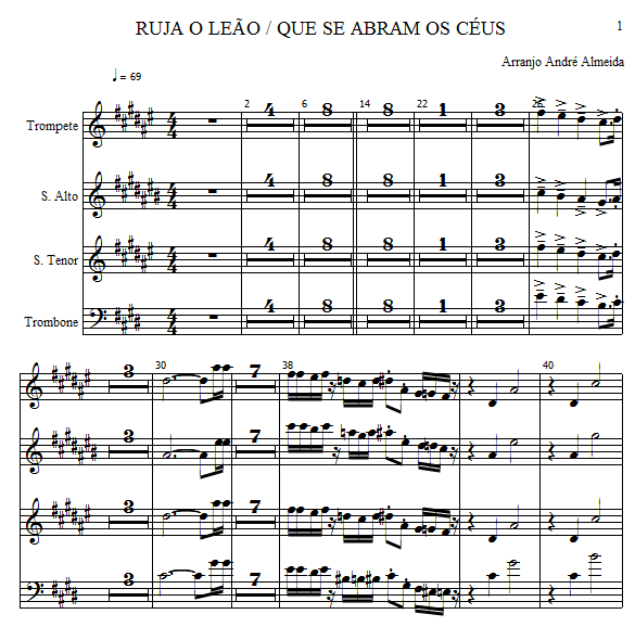 Ruja o Leão/Que Se Abram os Céus - Isaías Saad e Nívea Soares ...