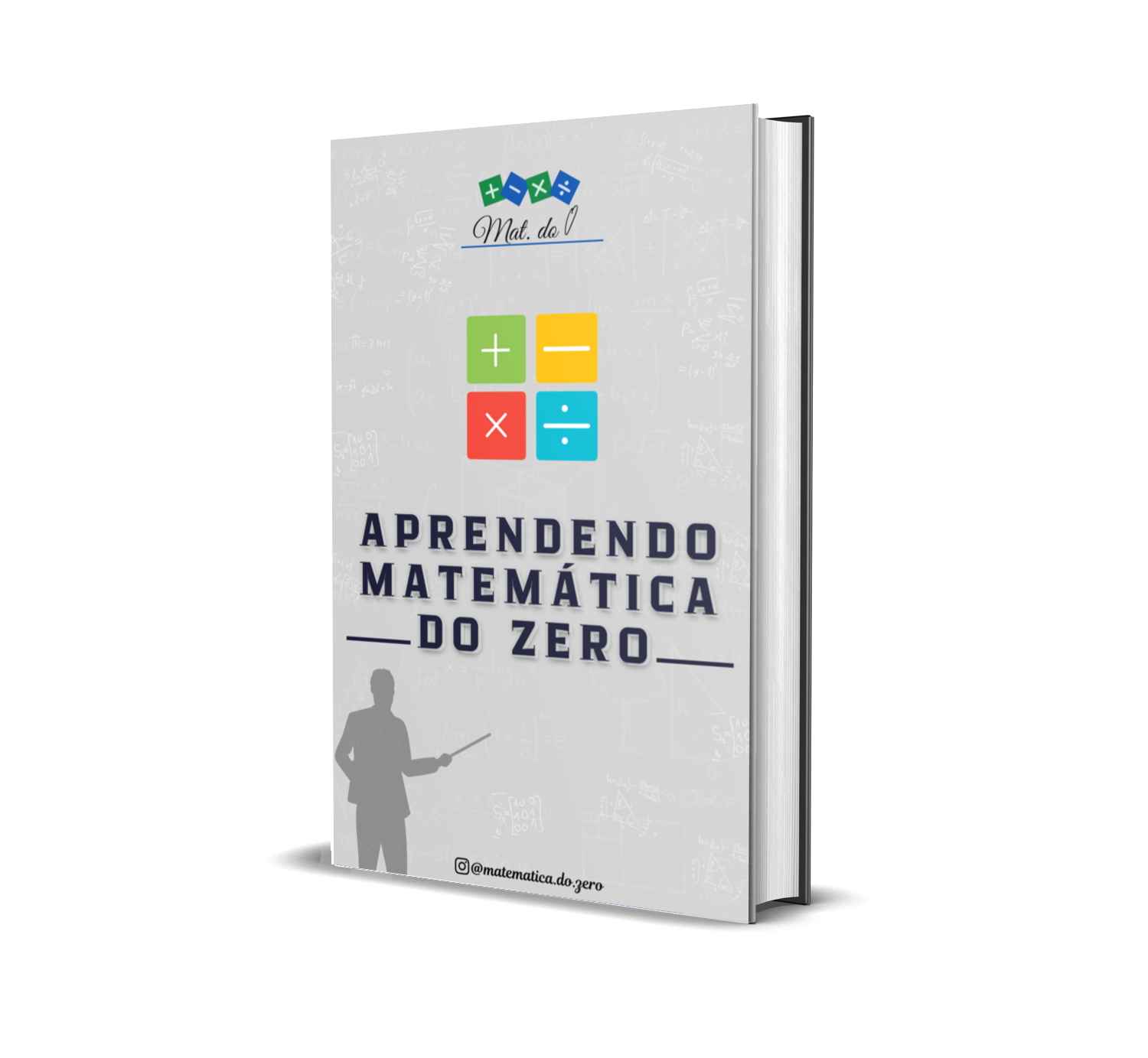 Imagem de capa para o Ebook Aprendendo Matemática do Zero