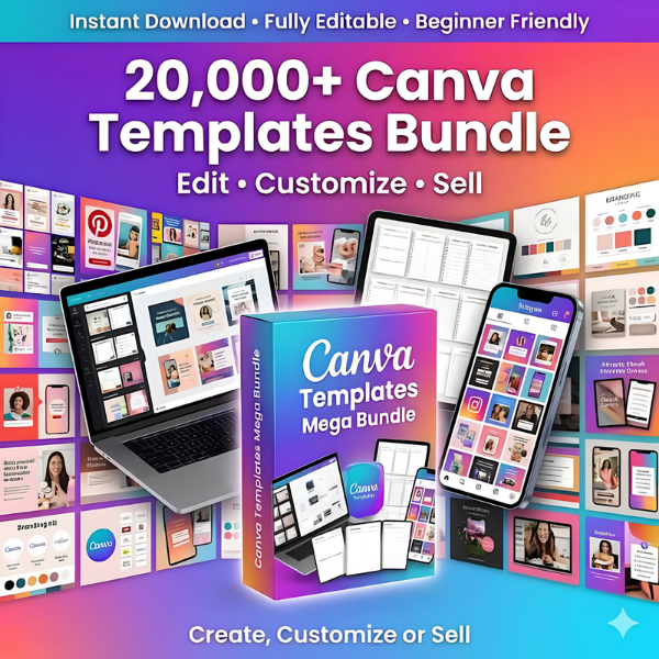 Canva PLR Templates Mockup
