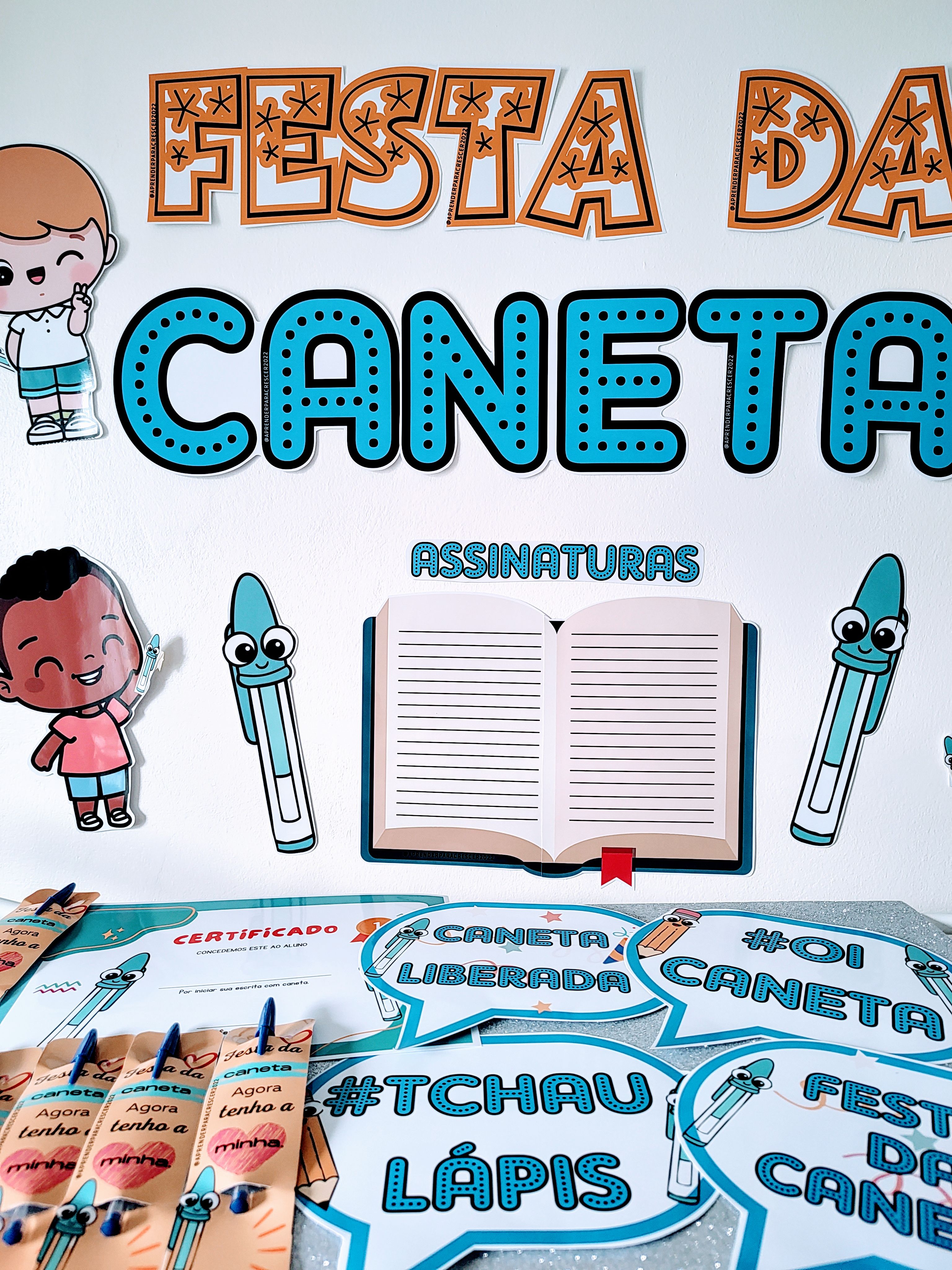 Imagem de capa para o Ebook Festa da Caneta