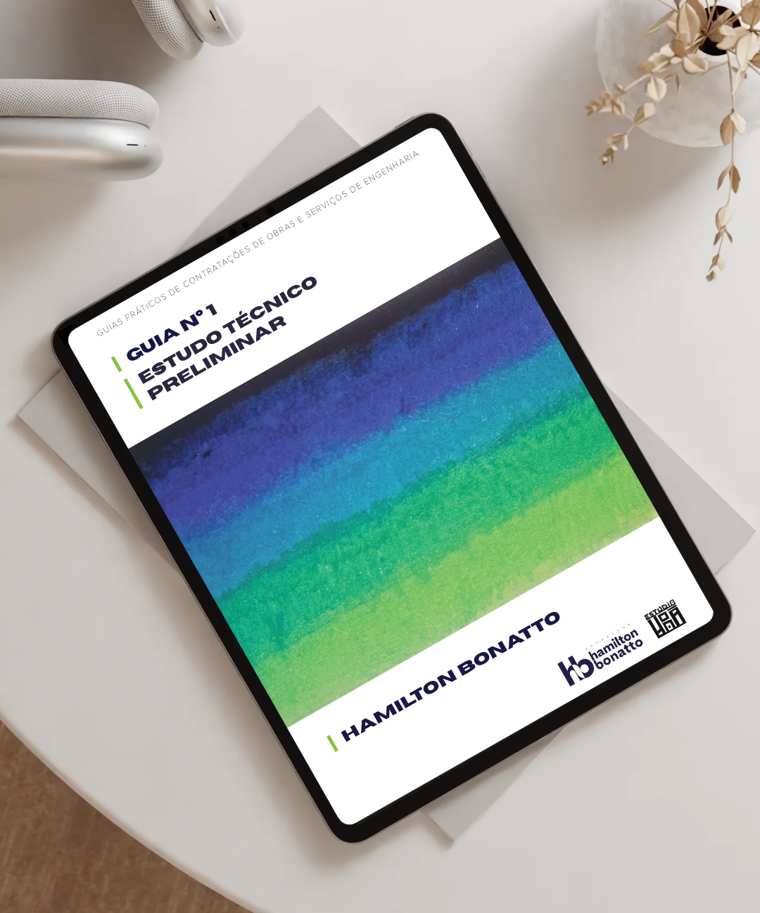 Mockup da Coletânea de E-books de Engenharia