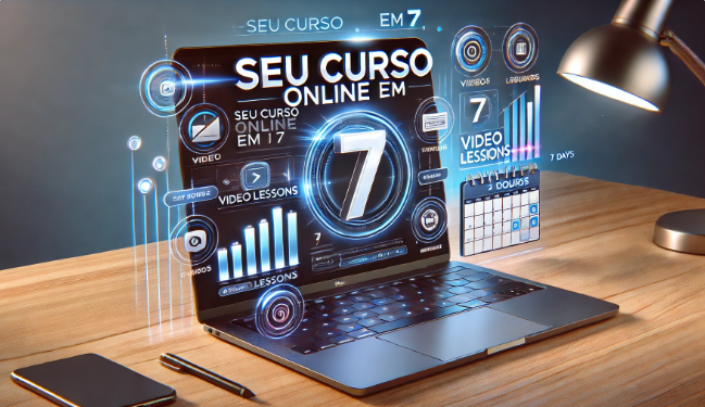 Imagem de capa para o Curso online Seu Curso online em 7