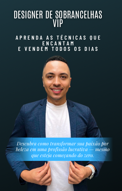 Seja uma Expert em Design de Sobrancelhas – Aprenda do Zero ao Avançado