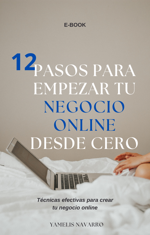 12 Pasos para Empezar tu Negocio Online desde Cero! - DIONALDO MONT...