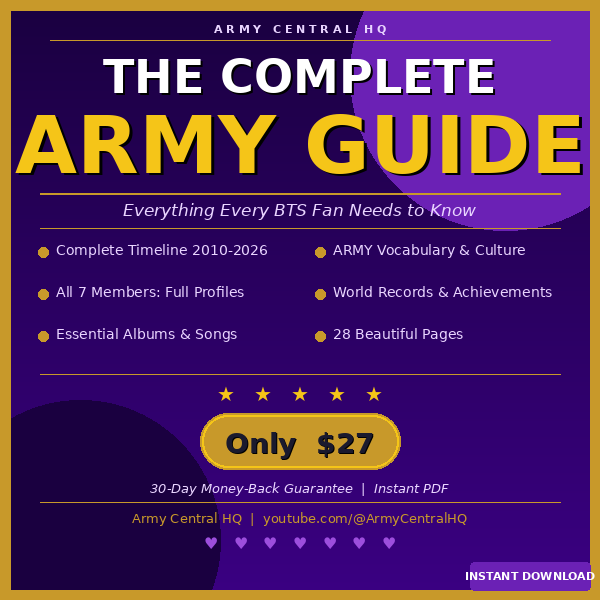 The Complete ARMY Guide