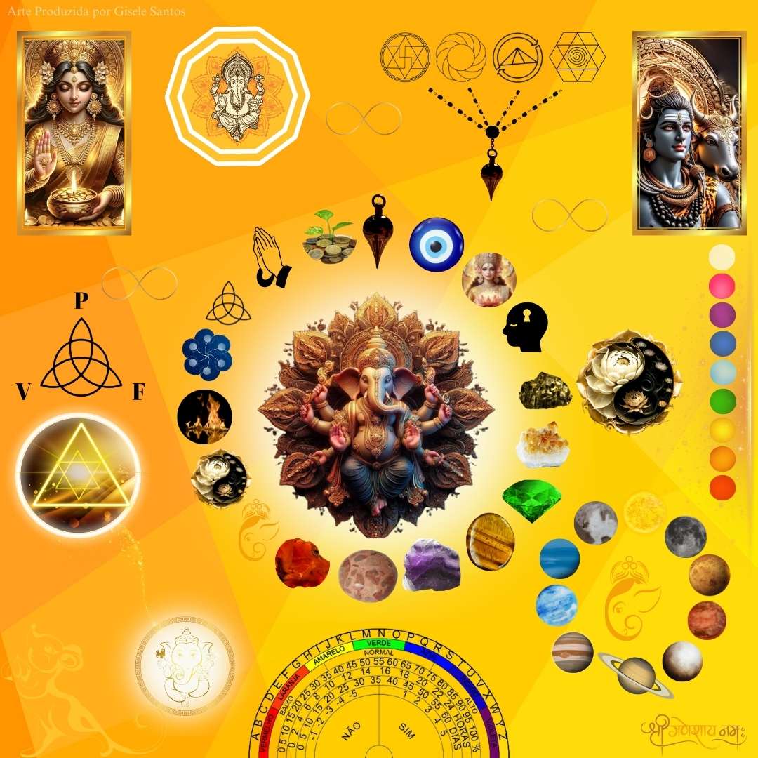 Curso Mesa Radiônica de Lord Ganesha Para Prosperidade 2025