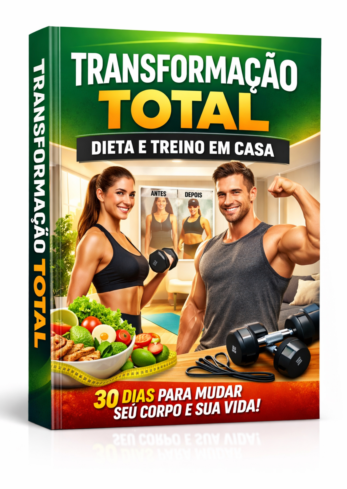 Transforme seu corpo em casa: Guia prático para emagrecimento e saú...