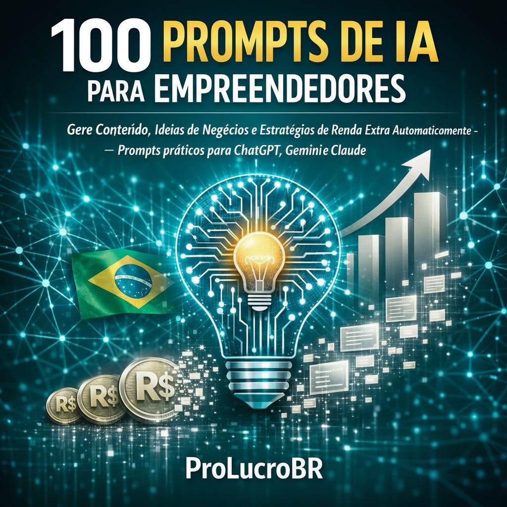 100 PROMPTS DE IA PARA EMPREENDEDORES | Hotmart