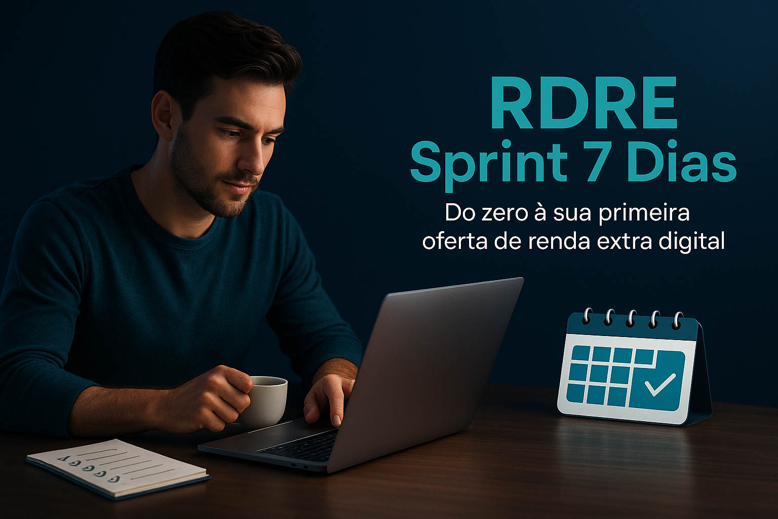 RDRE Sprint 7 Dias – Do Zero à Sua Primeira Oferta de Renda Extra Digital
