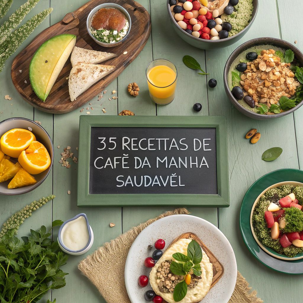 35 Receitas de Café Da Manhã Saudável