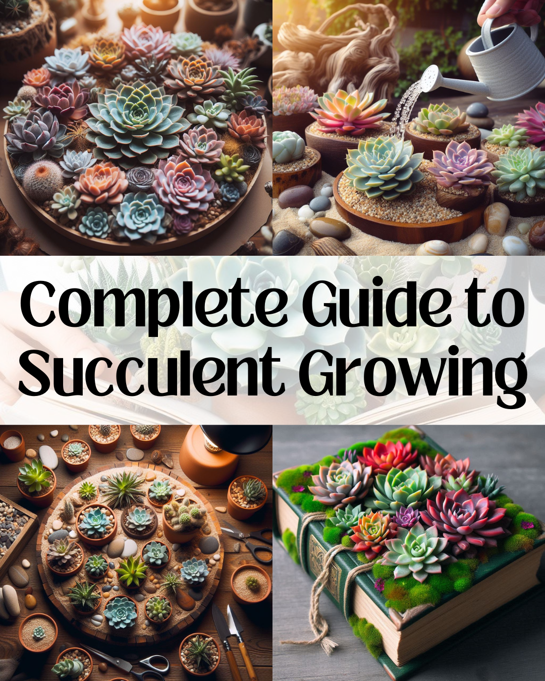 Complete Guide to Succulent Growing - Cátia Bettim | Hotmart
