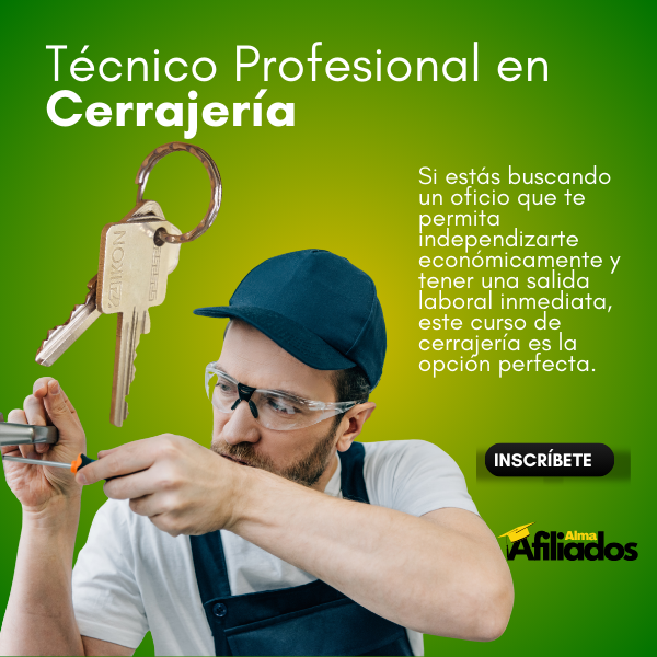 ▶️TÉCNICO PROFESIONAL EN CERRAJERÍA
