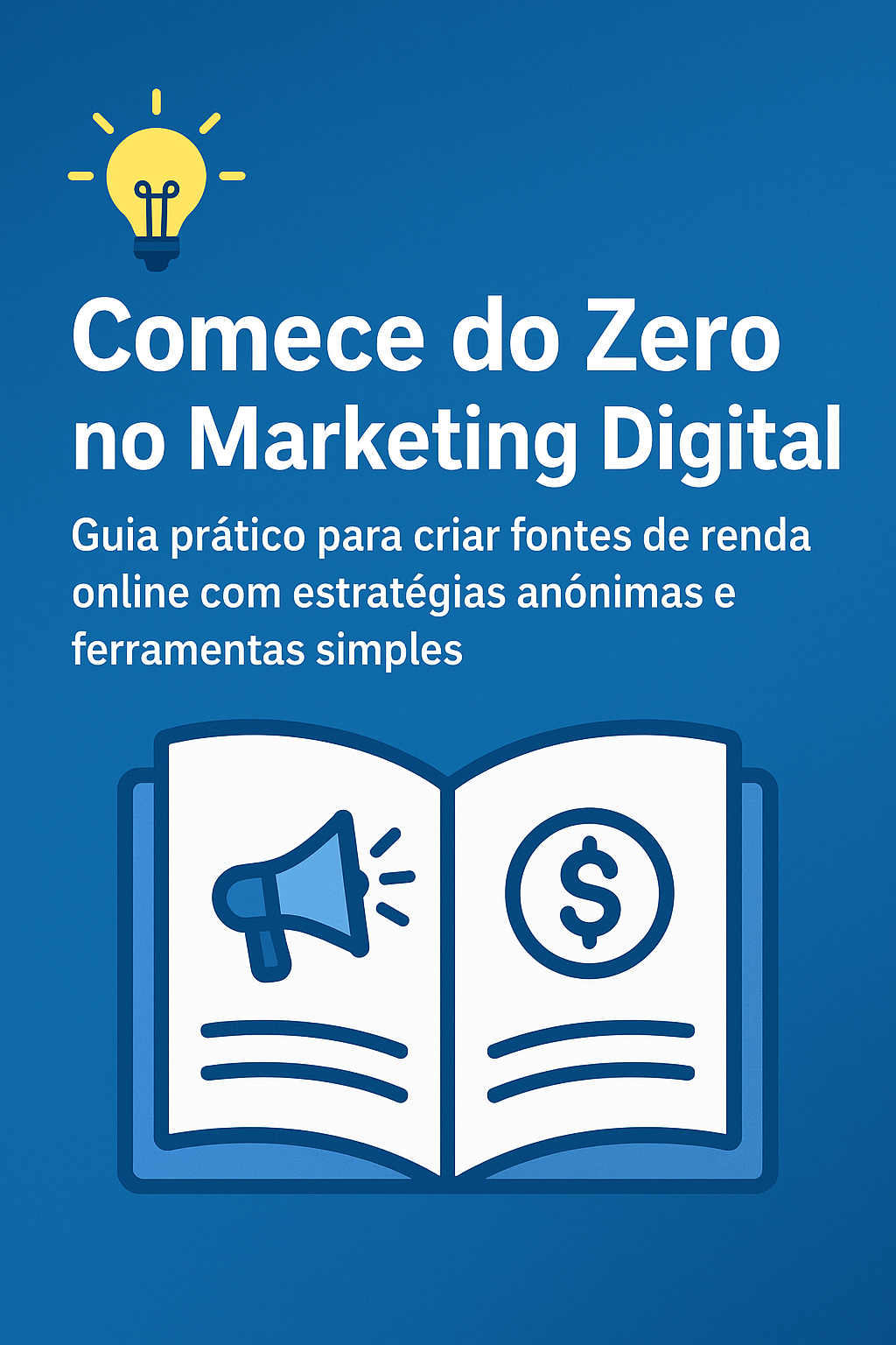 “Comece do Zero no Marketing Digital” – Guia Prático para Criar Ren...