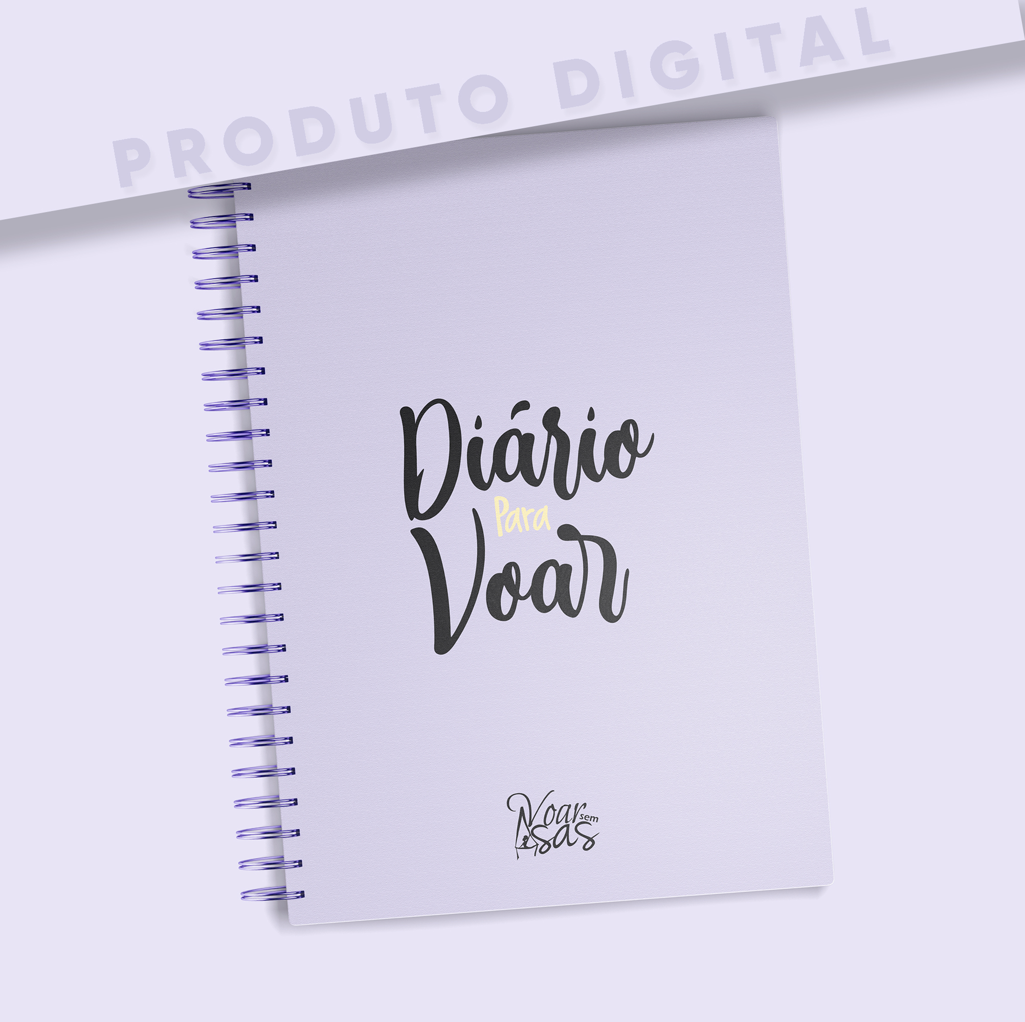 Capa de Diário para Voar