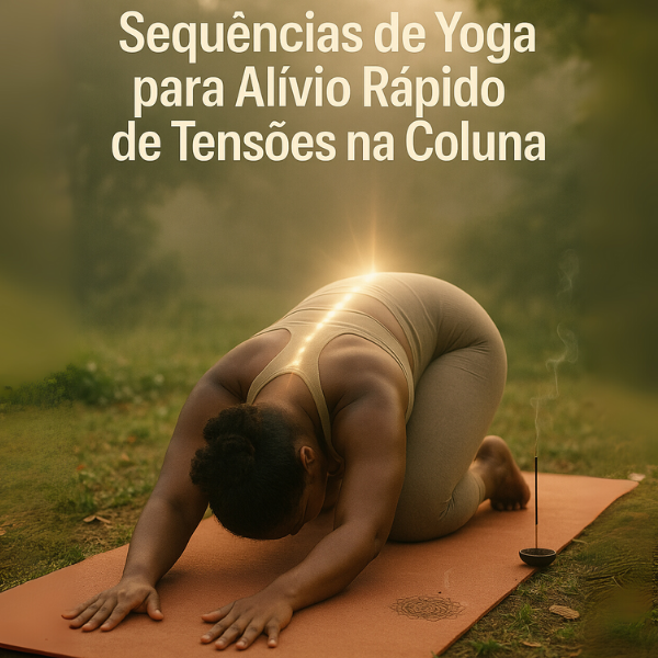 Manual de Sequências de Yoga para Alívio Rápido de Tensões na Coluna