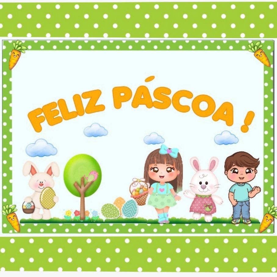 Painel de Páscoa para imprimir - ADRIANA SOUZA | Hotmart
