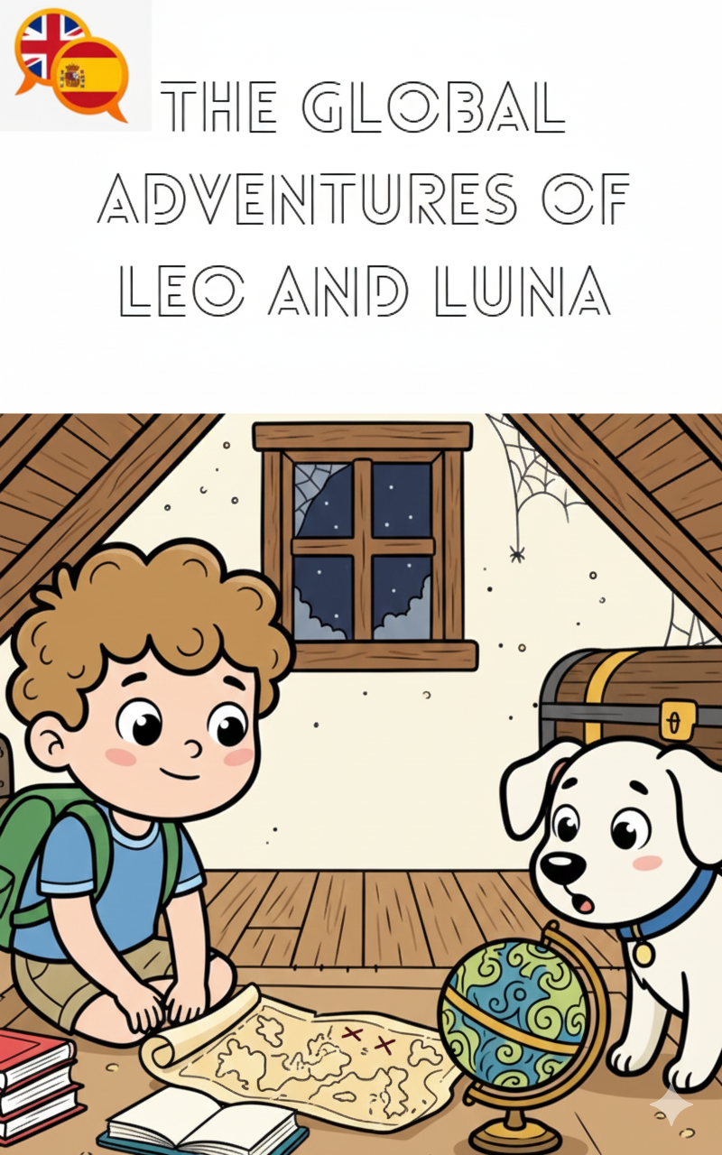 Ebook - The global adventures of Leo and Luna - Juan Amaya | Hotmart
