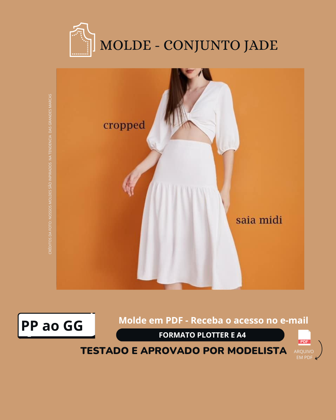 Imagem de capa para o Ebook Molde Conjunto Jade