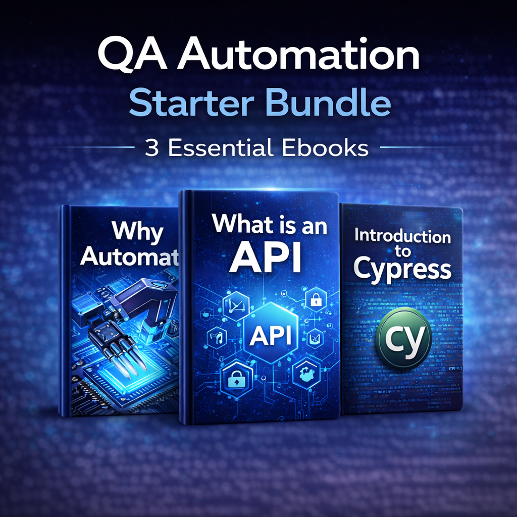 QA Automation Starter Bundle – 3 Essential Ebooks - QAzando Cursos ...