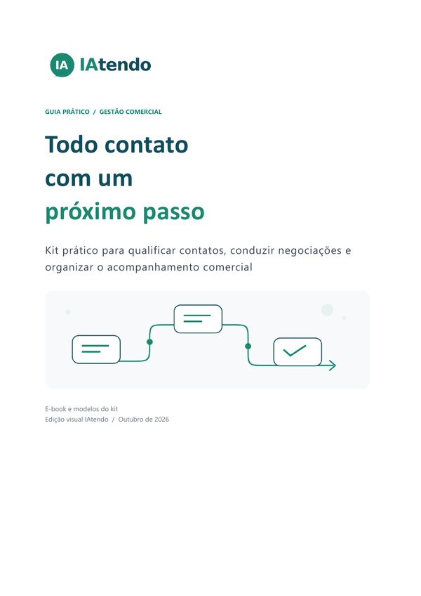 Capa do Kit Todo contato com um próximo passo