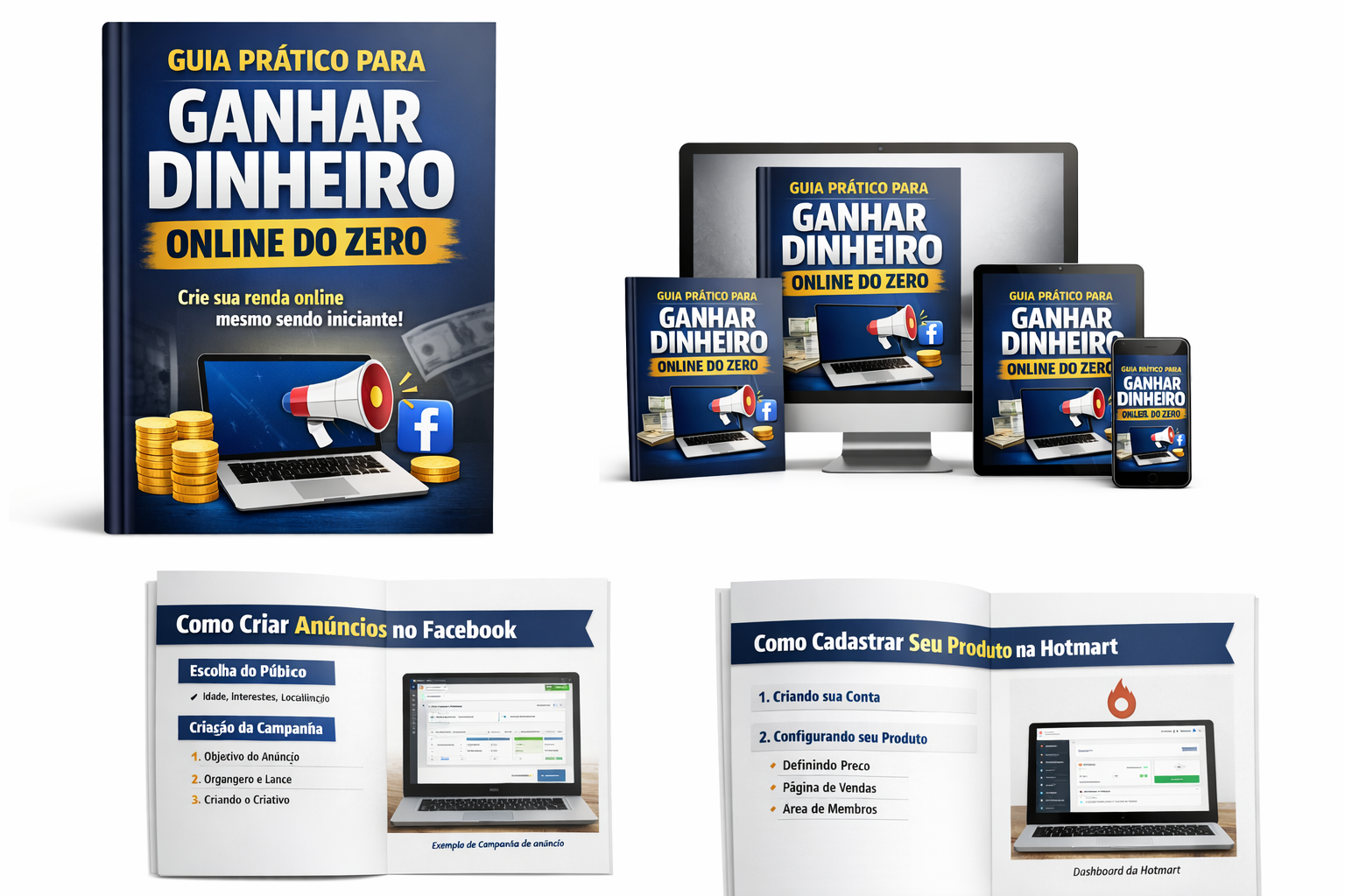 GUIA PRÁTICO PARA GANHAR DINHEIRO ONLINE DO ZERO