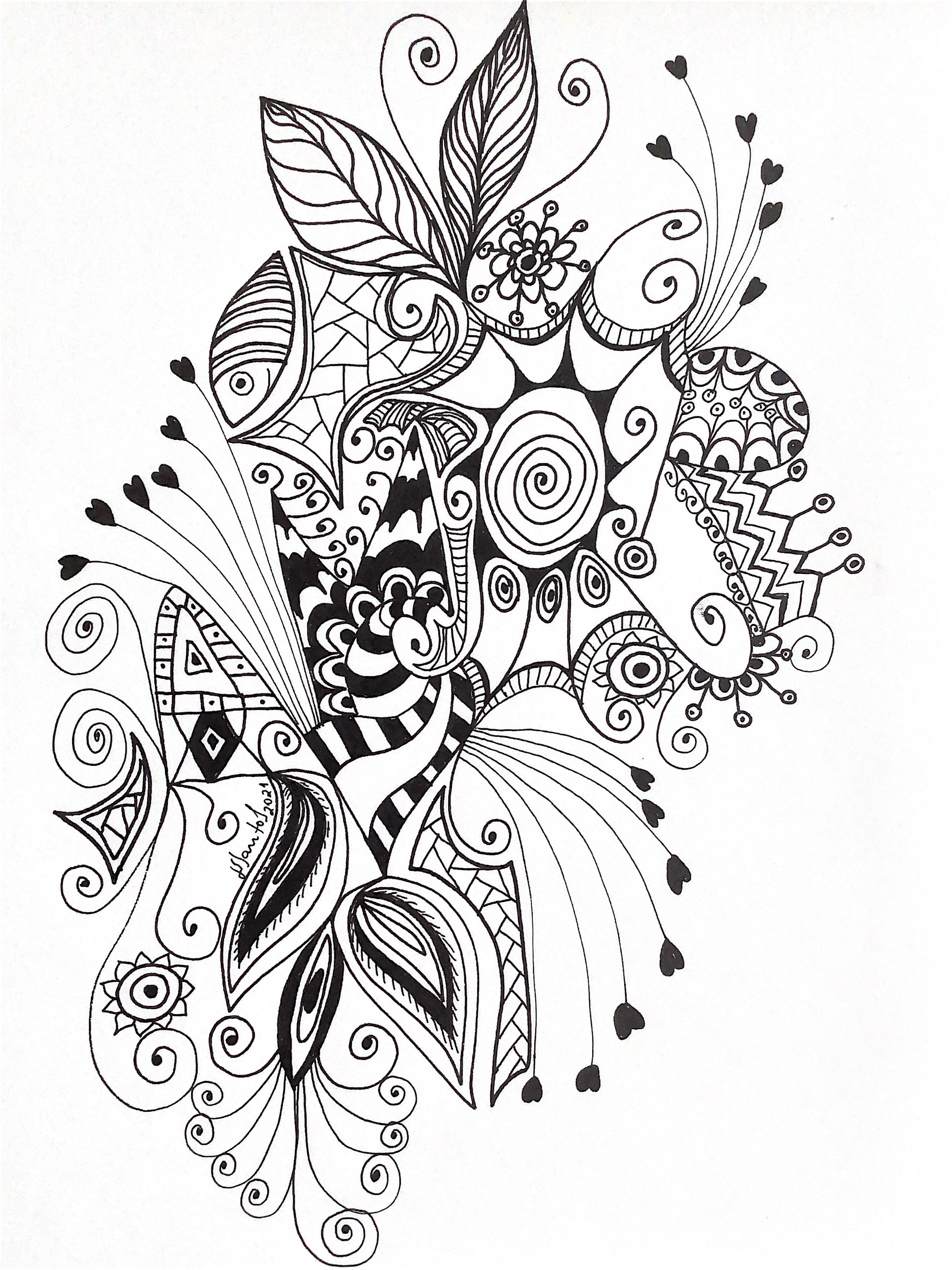 Imagen de portada para Curso online Dibujo Zentangle